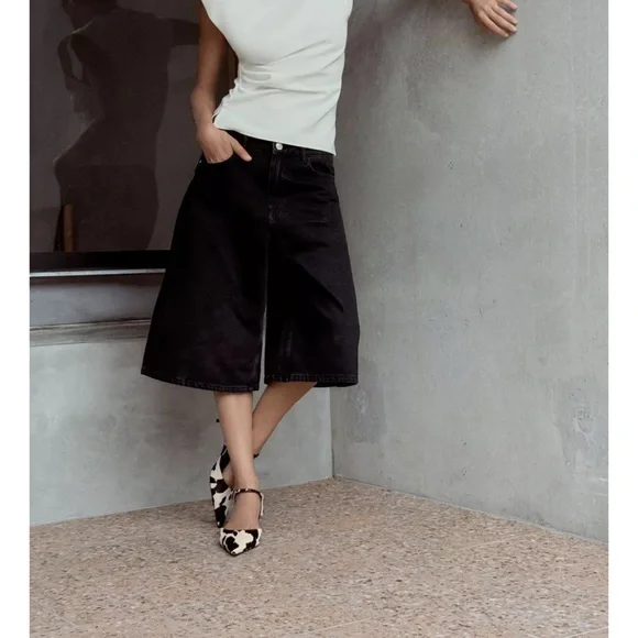 Zara Cream Fitted Cap Sleeve Bodysuit - Picture 2 of 2